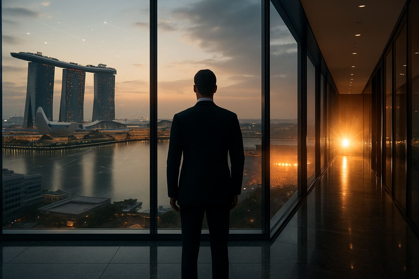 Solve's office at Marina Bay Financial Centre, Singapore.
